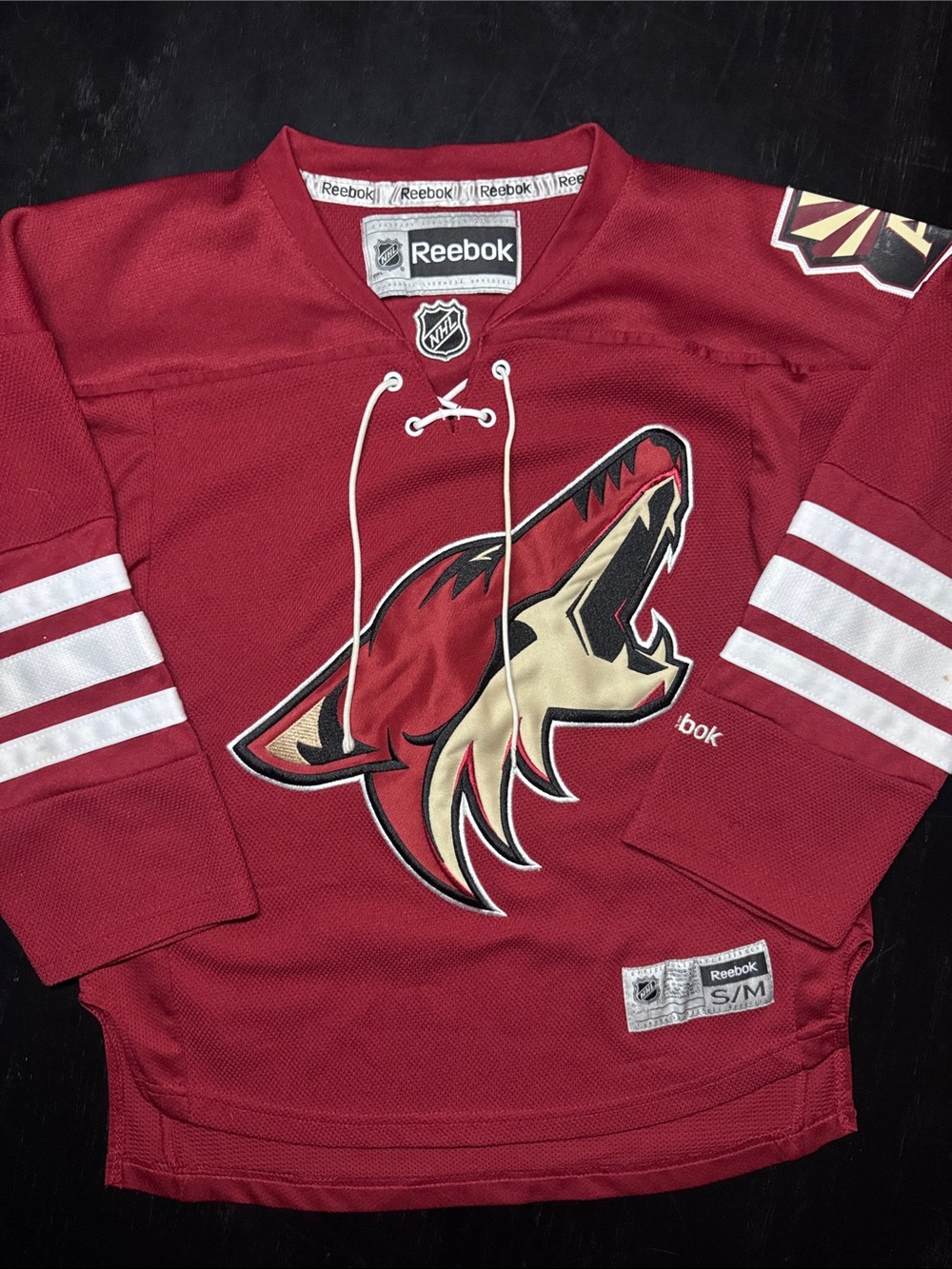 Reebok Arizona Coyotes Kids Red White Hockey Jersey